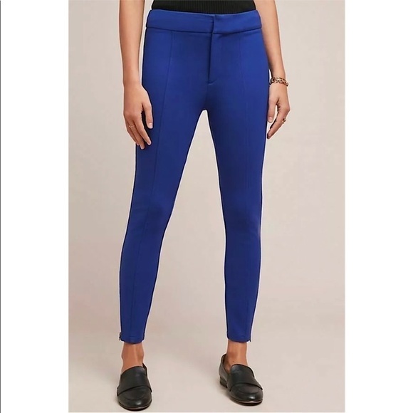 NWT Anthropologie The Essential Ankle Zip Pants 4 - Picture 10 of 14